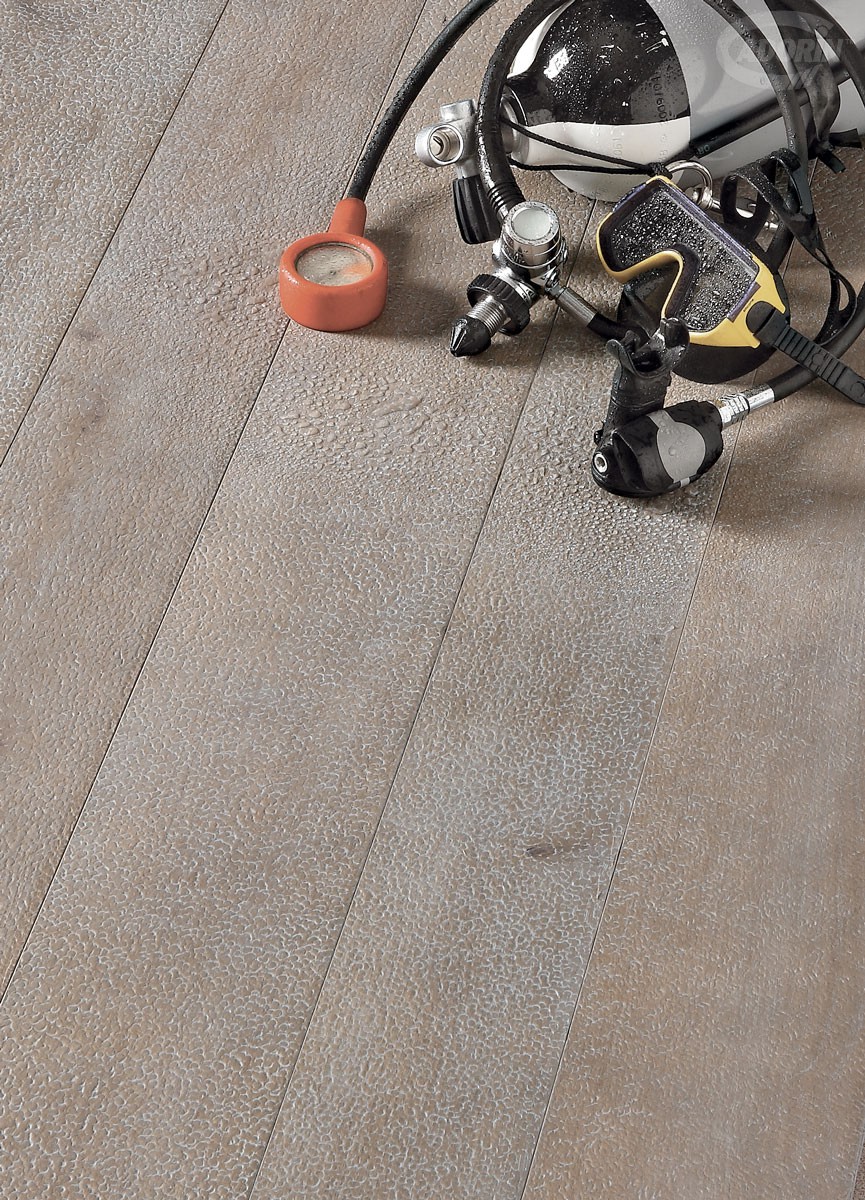 Oak Gravel - texture - Country varnished