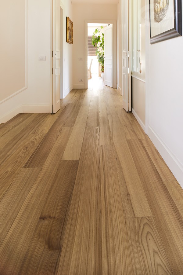 American Elm Wood Floor Made In Italy, Elm Wood Flooring Hardness