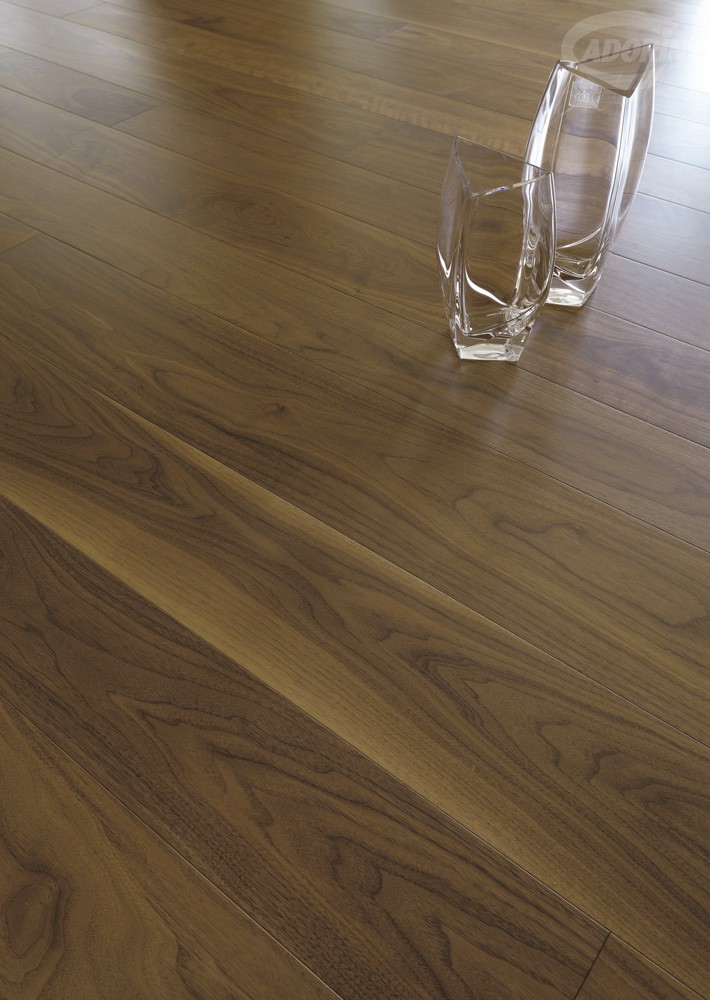 American Walnut Wood Floor Made In Italy By Cadorin American Walnut Varnished
