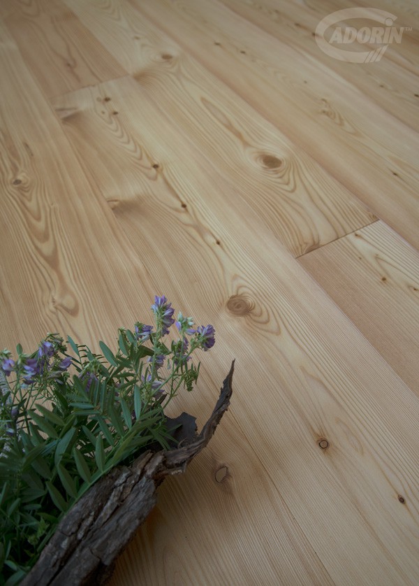 Natural Oiled Larch Parquet Three layers hardwood floor CADORIN