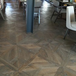 Wood tile floor - 