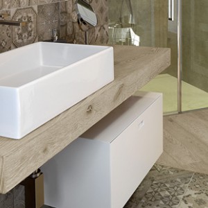 Bathroom sink top - European Quercus