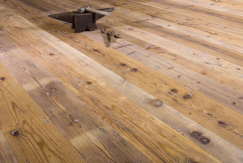 Antique Fir - Brushed, Waxen natural oiled and waxed