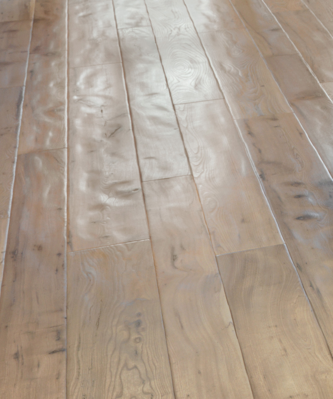 Casera Elm - Hand-planed and Rounded, Autumn oiled