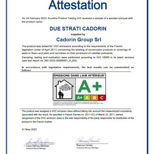 A+-2STR due strati voc