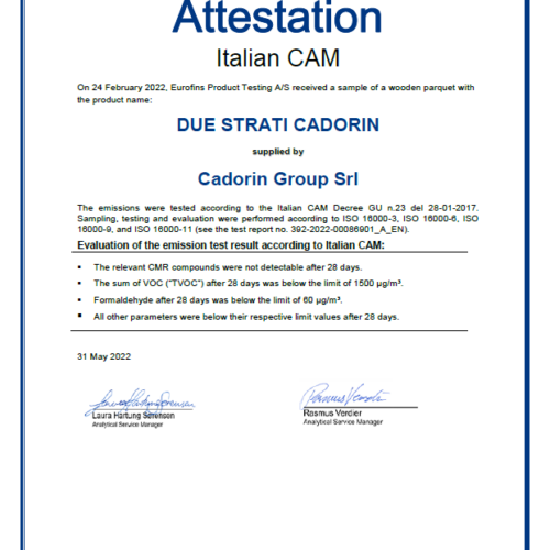 ITALIAN-CAM-2STR due strati voc