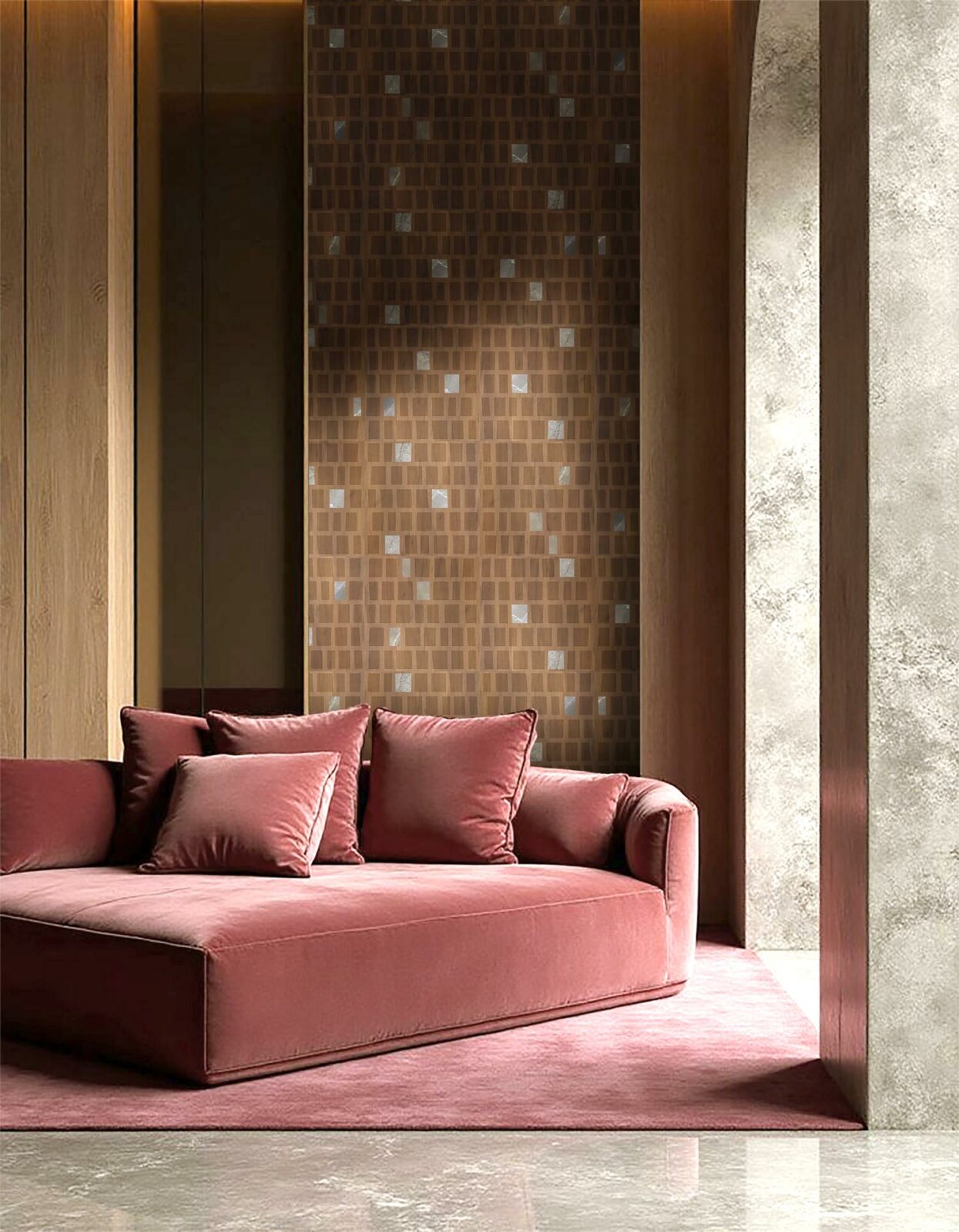 Palladium – Flaxseed finish
